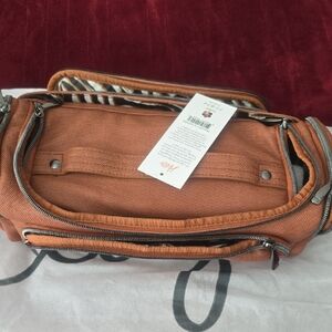 Lug Trolley Canvas Bag Copper